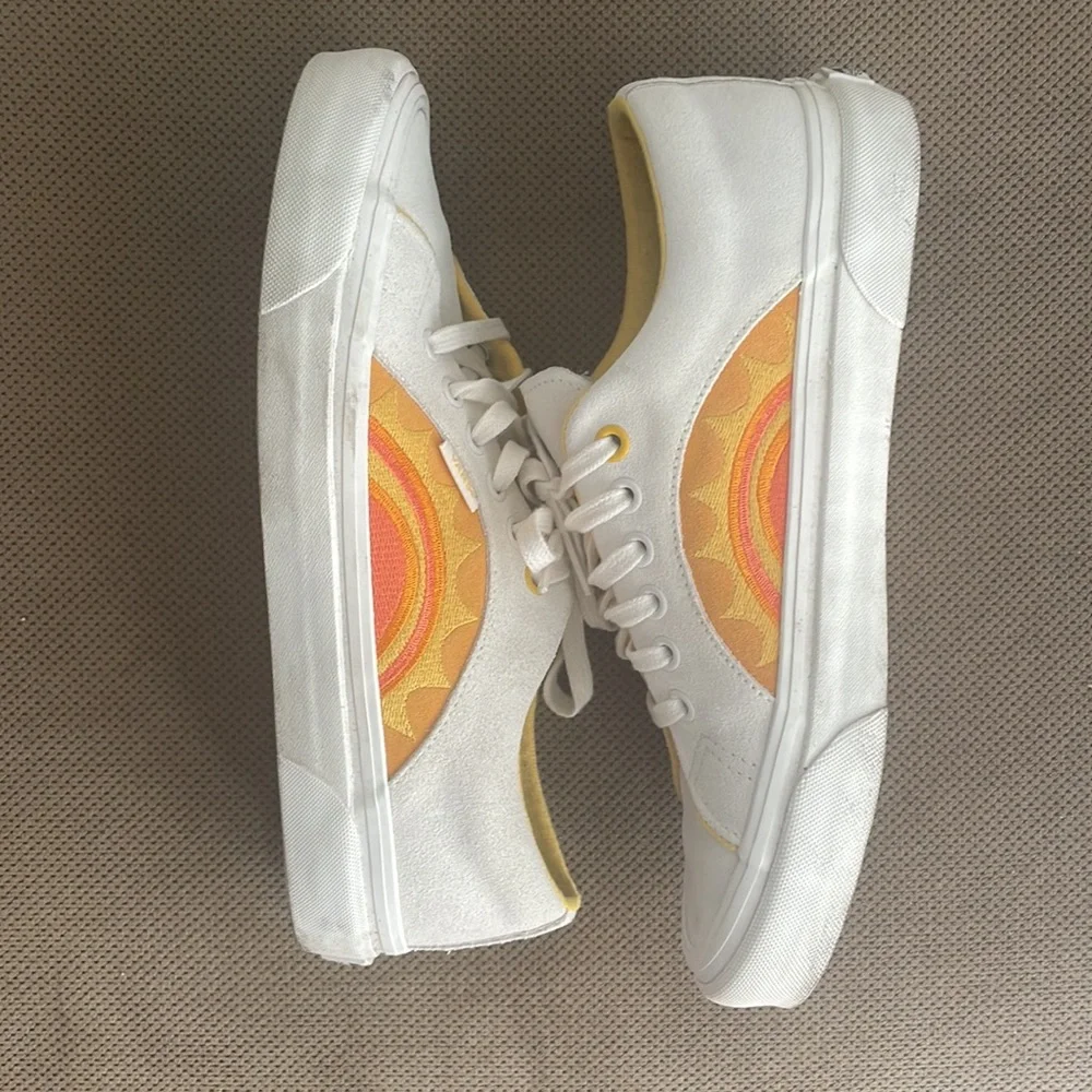 New Vans Lampin 86 DX Anaheim Factory Sun/Marshmallow Sneakers - Picture 4 of 8
